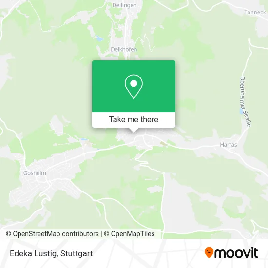 Edeka Lustig map