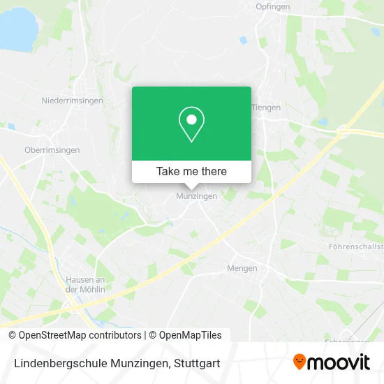 Lindenbergschule Munzingen map