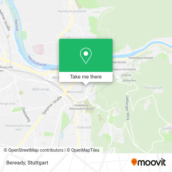 Beready map