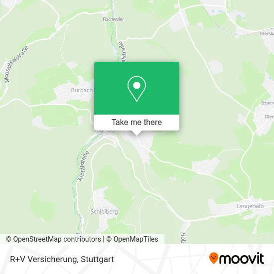 R+V Versicherung map