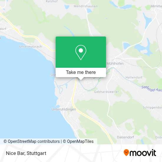 Nice Bar map