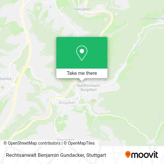 Rechtsanwalt Benjamin Gundacker map