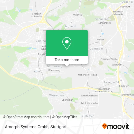 Amorph Systems Gmbh map