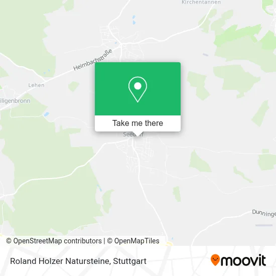 Roland Holzer Natursteine map