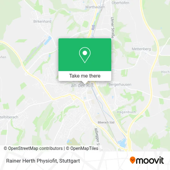 Rainer Herth Physiofit map