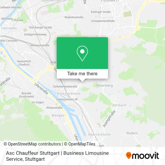 Asc Chauffeur Stuttgart | Business Limousine Service map
