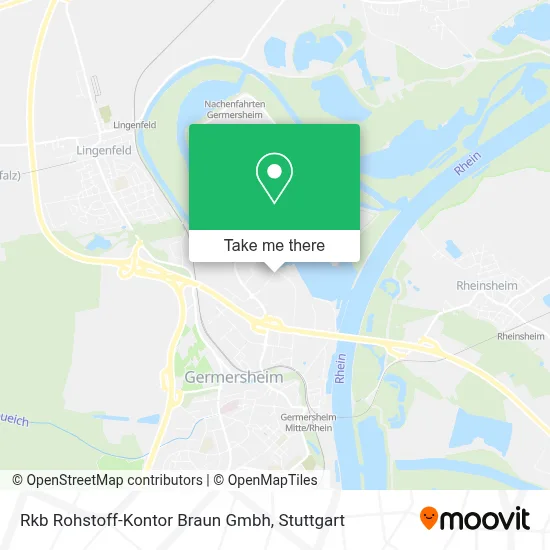 Rkb Rohstoff-Kontor Braun Gmbh map