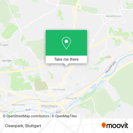 Cleanpark map