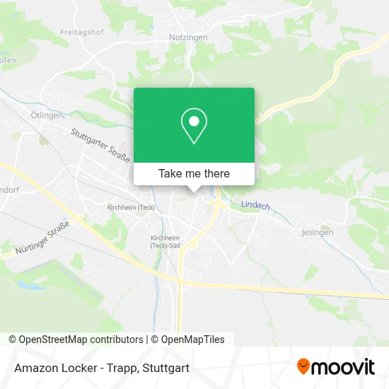 Amazon Locker - Trapp map