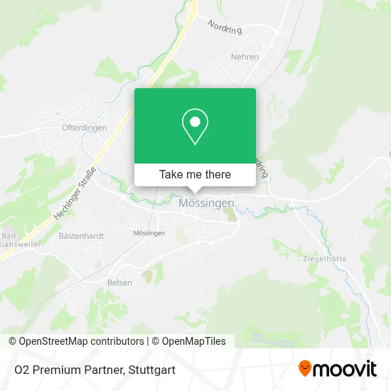 O2 Premium Partner map