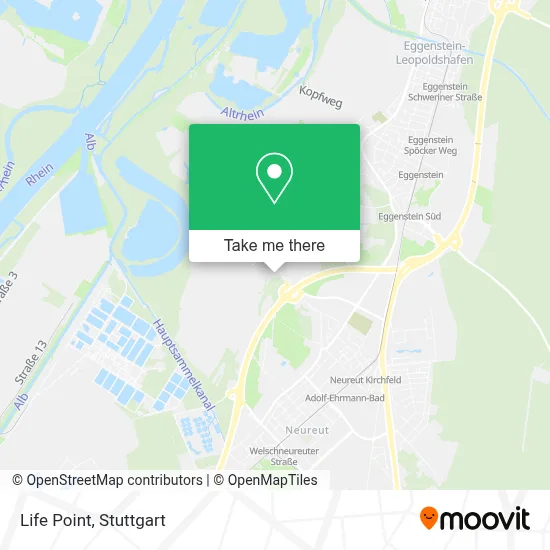 Life Point map