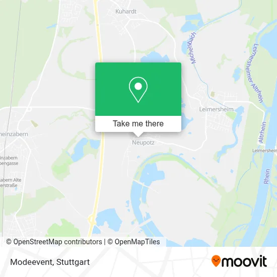 Modeevent map