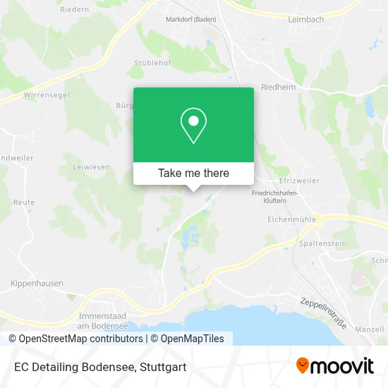 EC Detailing Bodensee map