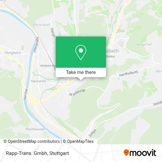 Rapp-Trans. Gmbh map