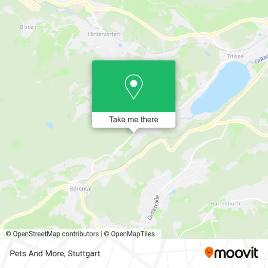 Pets And More map