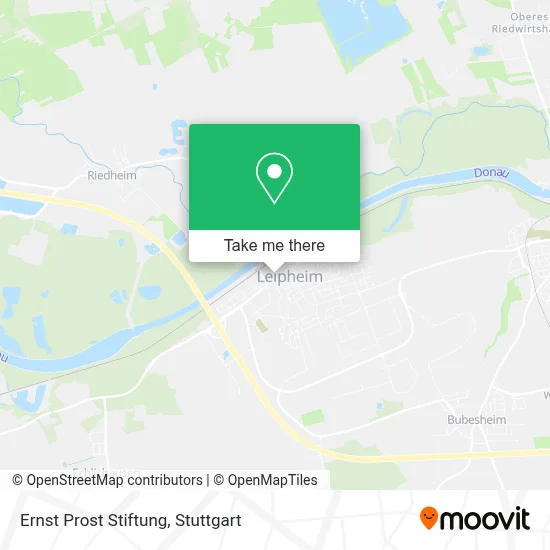 Ernst Prost Stiftung map