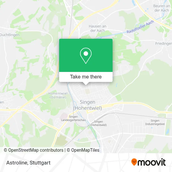 Astroline map