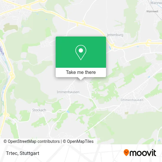 Trtec map