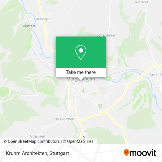Kruhm Architekten map