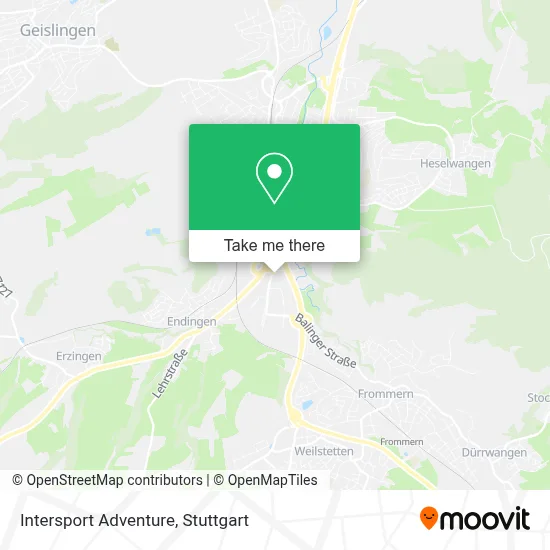 Intersport Adventure map