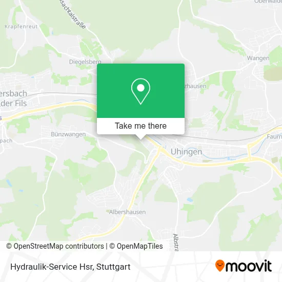 Hydraulik-Service Hsr map