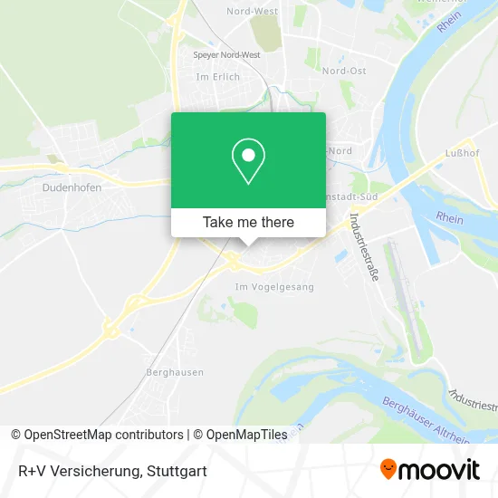 R+V Versicherung map