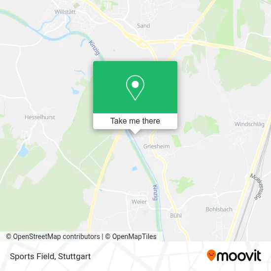 Sports Field map