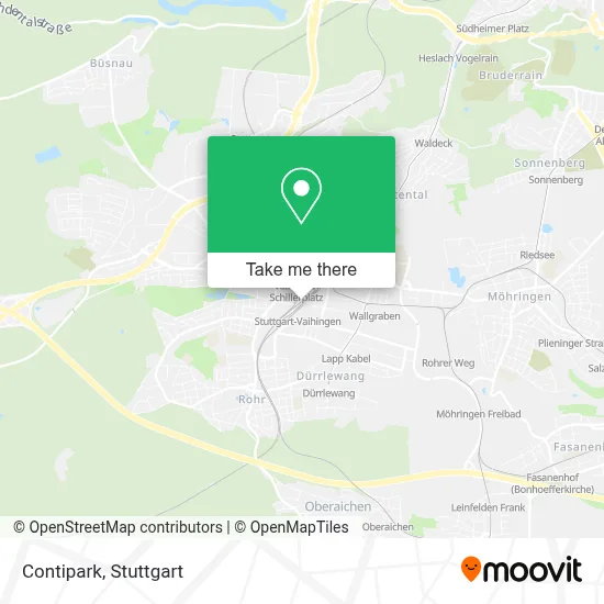 Contipark map