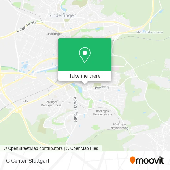 G-Center map