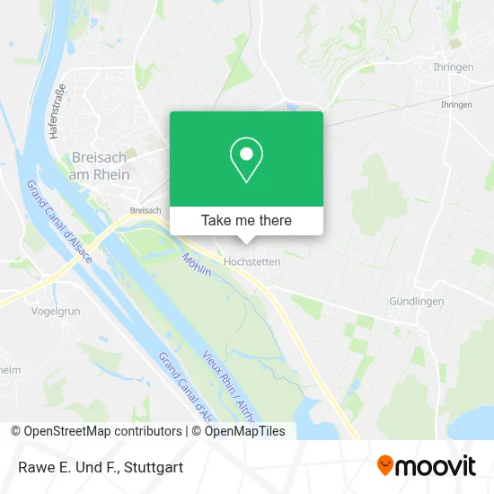 Rawe E. Und F. map