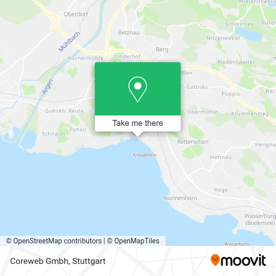 Coreweb Gmbh map