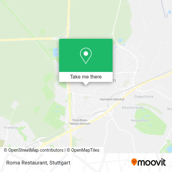 Ristorante Roma map