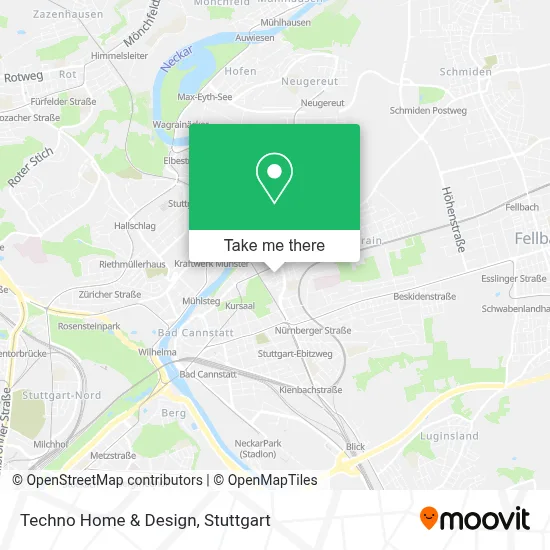 Techno Home & Design map