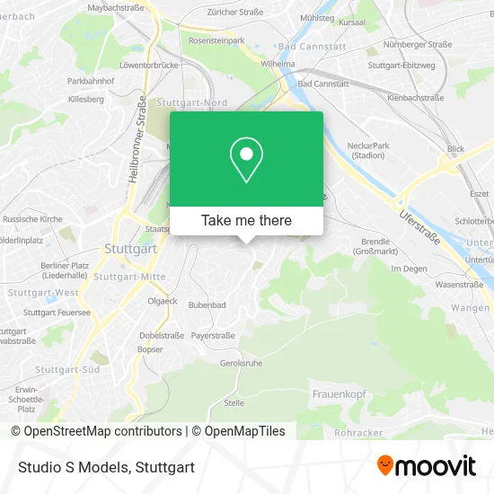Studio S Models map