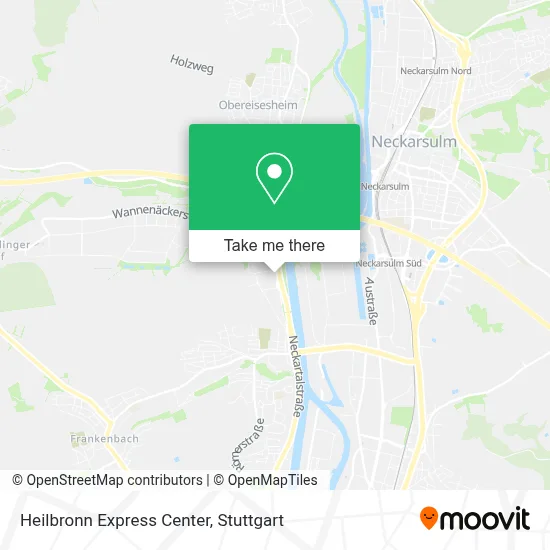 Heilbronn Express Center map
