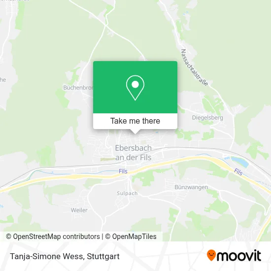 Tanja-Simone Wess map