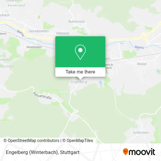 Engelberg (Winterbach) map