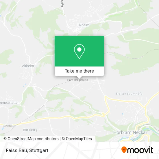 Faiss Bau map