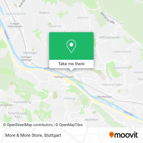 More & More Store map