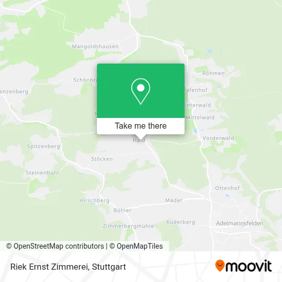 Riek Ernst Zimmerei map