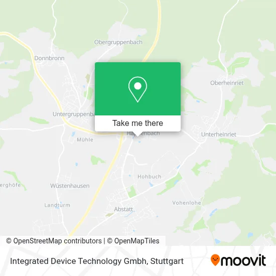 Integrated Device Technology Gmbh map