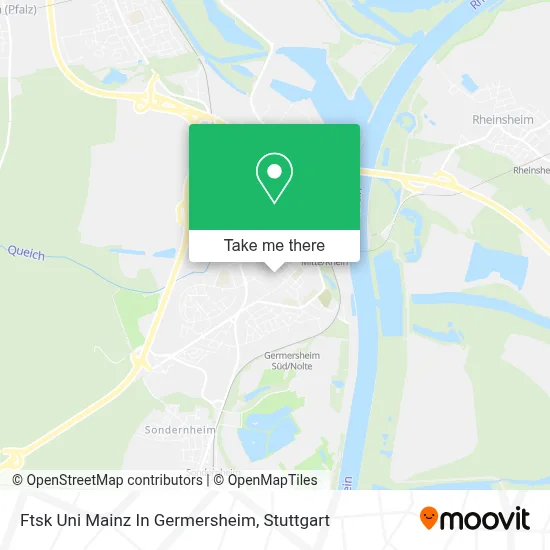 Ftsk Uni Mainz In Germersheim map