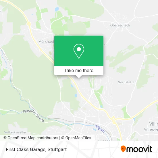 First Class Garage map
