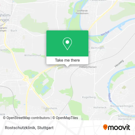 Rostschutzklinik map