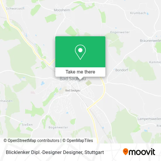 Blicklenker Dipl.-Designer Designer map