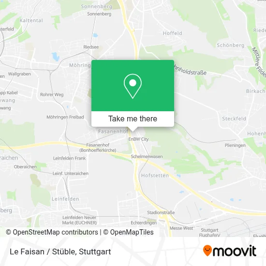 Le Faisan / Stüble map