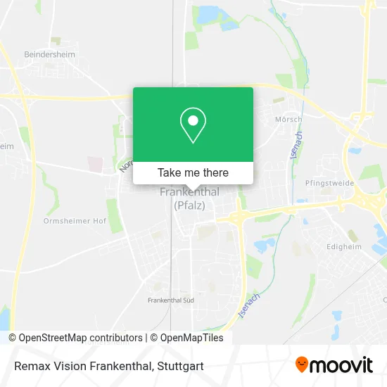 Remax Vision Frankenthal map