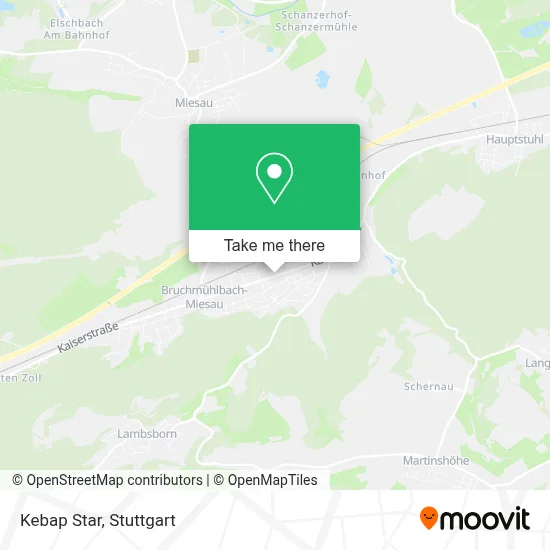 Kebap Star map