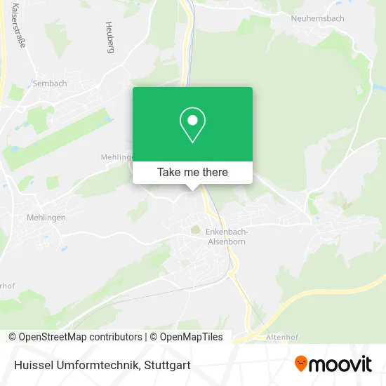 Huissel Umformtechnik map