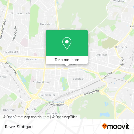 Rewe map
